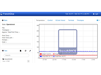 octoprint imprimante 3d