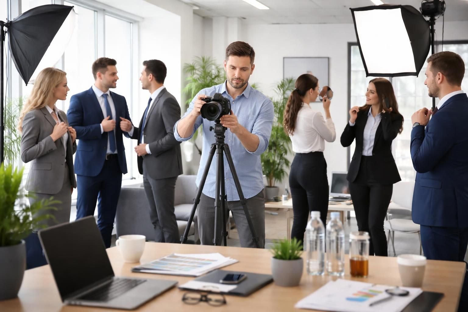 découvrez nos conseils pratiques pour bien préparer une séance photo en entreprise et réussir vos photos professionnelles.
