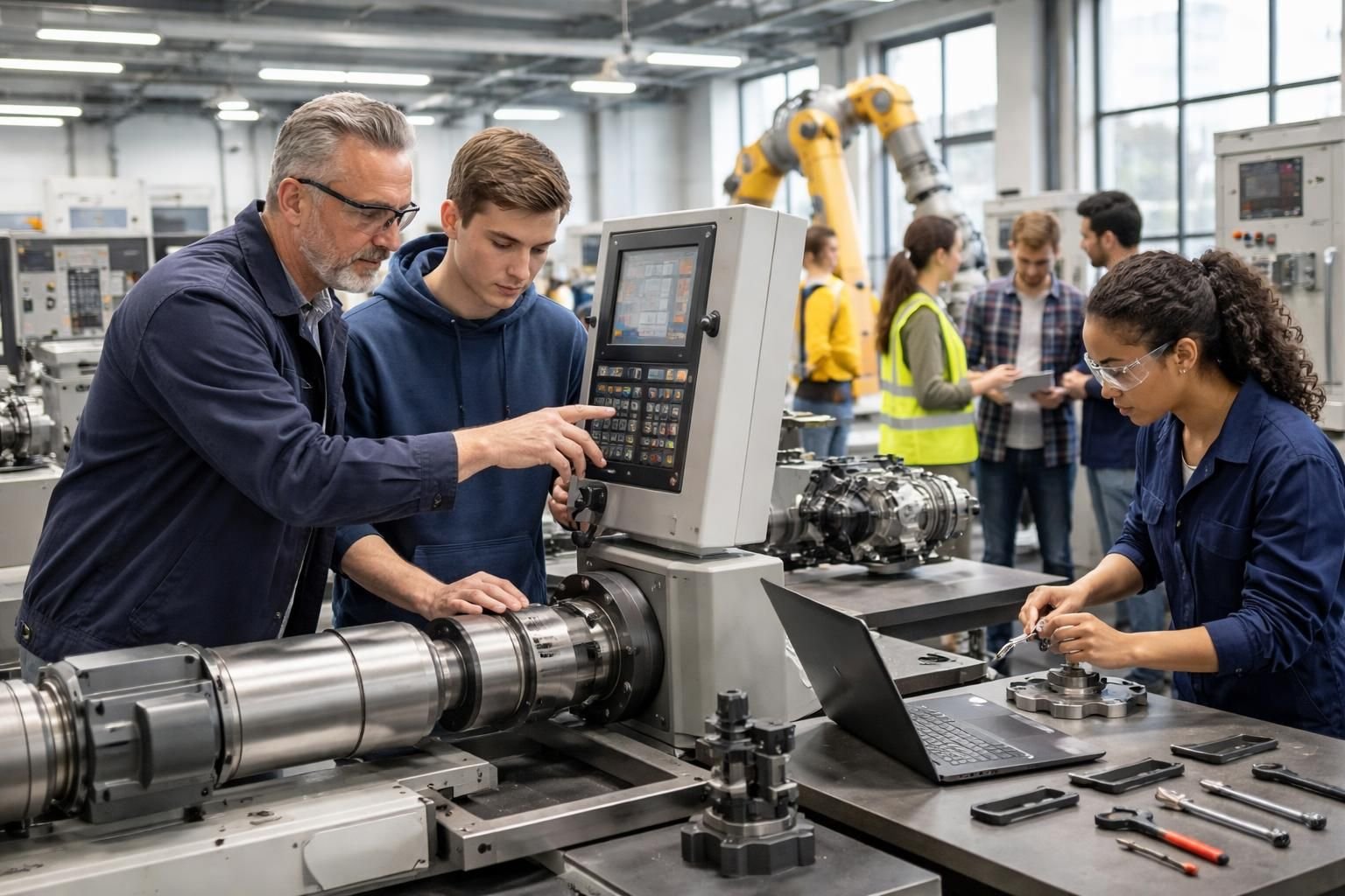découvrez nos formations en maintenance industrielle adaptées à tous les niveaux, pour acquérir des compétences essentielles et évoluer dans votre carrière.
